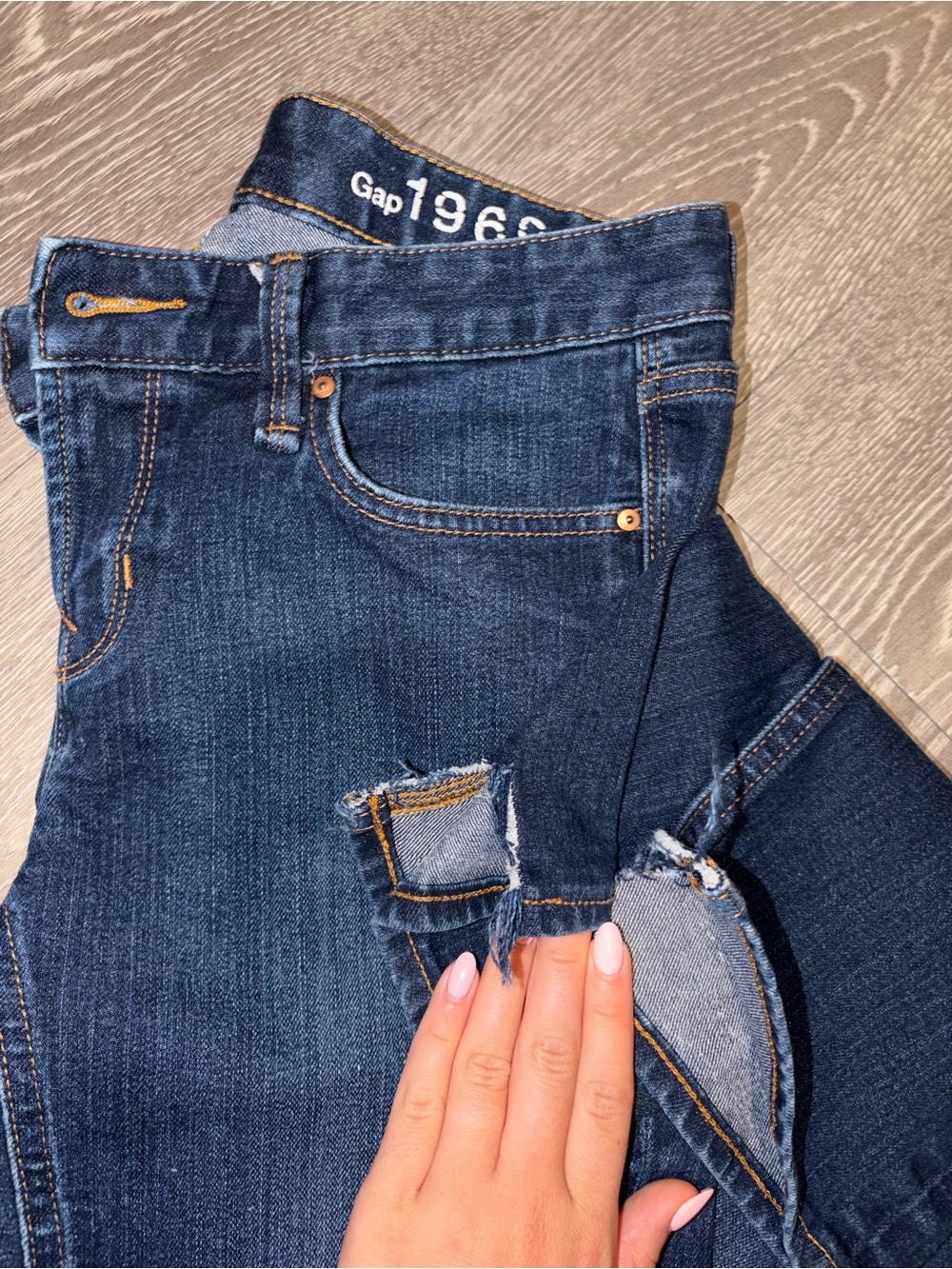 GAP Women's Dark Indigo Skinny Jeans